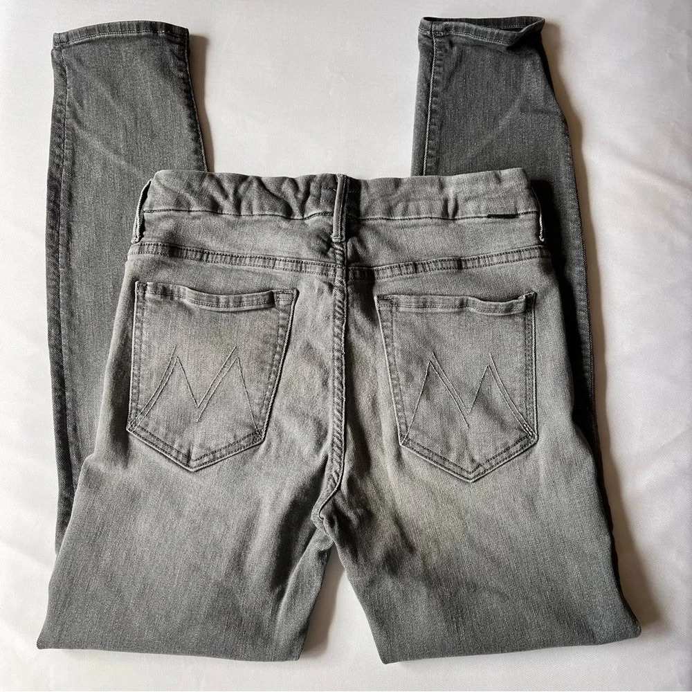 MOTHER | The Pixie - Supermoon - Grey Cropped Skinny Jeans Women’s Size 30 - Picture 5 of 9